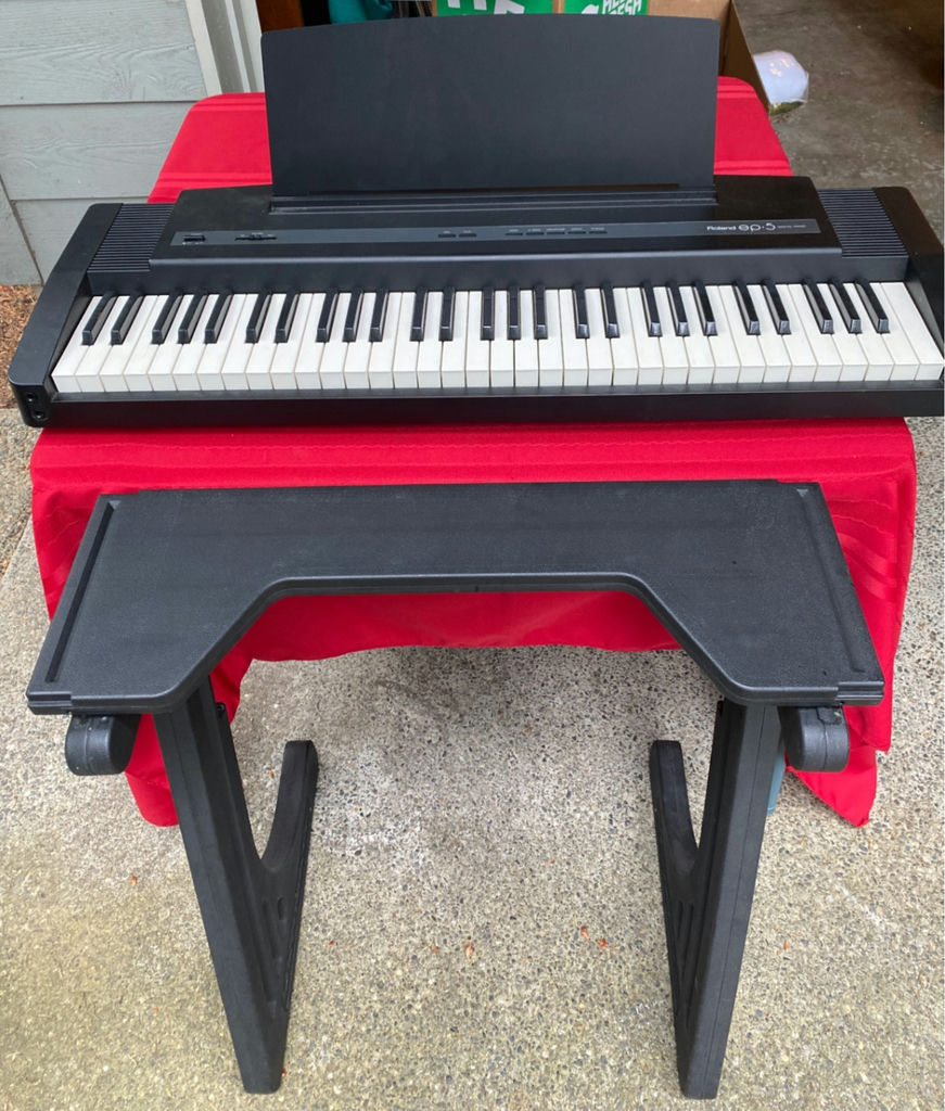 Digital Piano and Stand - image 1 of 5