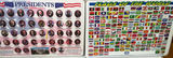 Woven placemats, napkins, trays, and educational flag/president boards - thumbnail 4 of 4