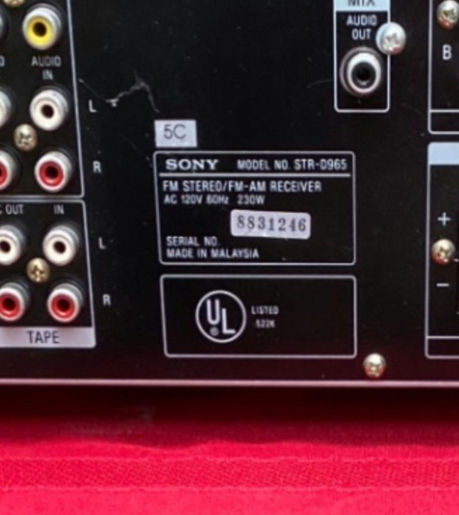Sony Audio/Video Receiver - image 6 of 7