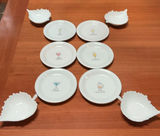 Kitchenware collection: drink-illustrated plates, leaf bowls, bakeware and utensils - thumbnail 1 of 11