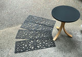 Small Round IKEA Table And Four Anti-Skid Stair Mats. - thumbnail 4 of 4