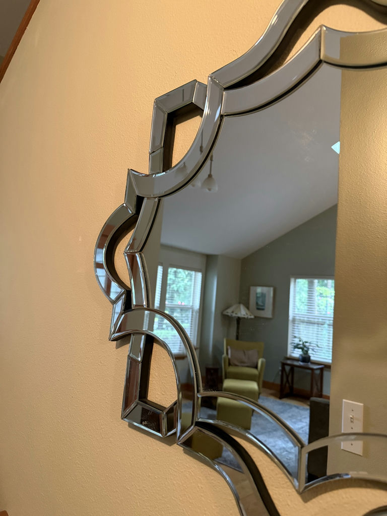 Contemporary Wall Mirror - image 3 of 3