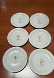 Kitchenware collection: drink-illustrated plates, leaf bowls, bakeware and utensils - thumbnail 2 of 11