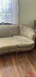 Vintage Upholstered Three-Seat Sofa - thumbnail 3 of 3