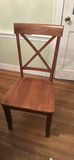 Round Wooden Dining Table and Four Chairs - thumbnail 4 of 4