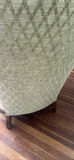 Ornate Upholstered Wingback Armchair - thumbnail 4 of 6