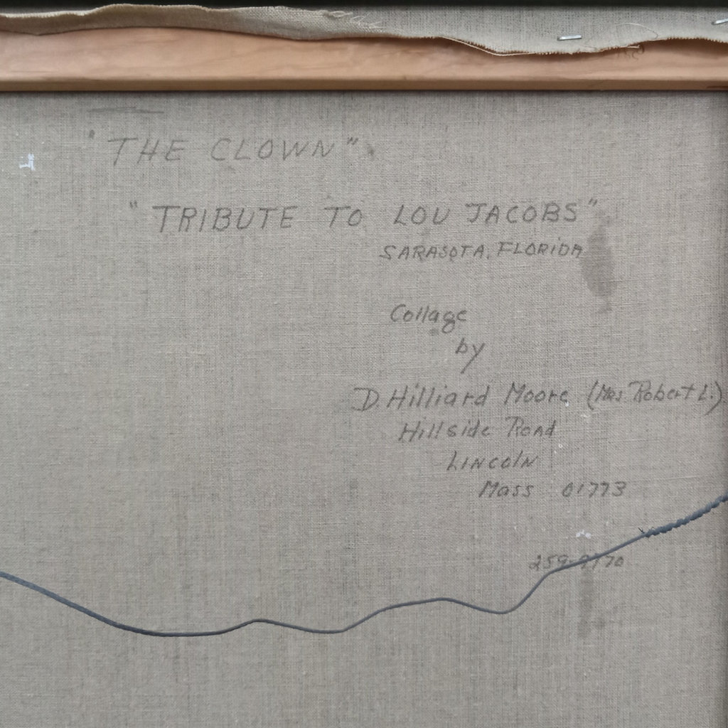 The Clown/Tribute to Lou Jacobs Collage by Moore - image 13 of 17