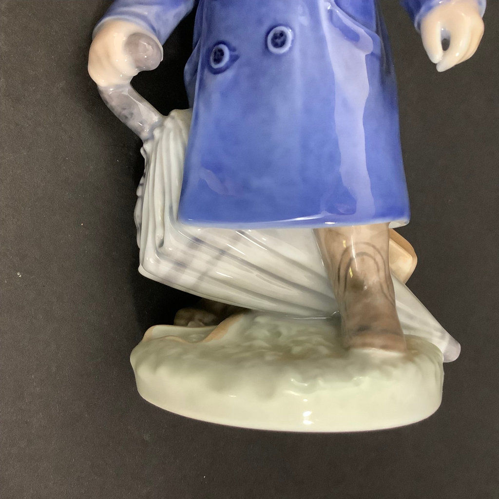 Royal Copenhagen Boy With Umbrella Figurine - image 3 of 4
