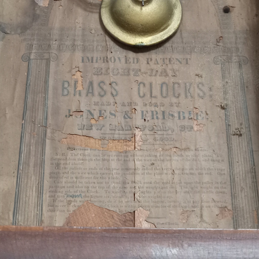 Antique Seth Thomas Eight Day Wall Clock - image 14 of 18