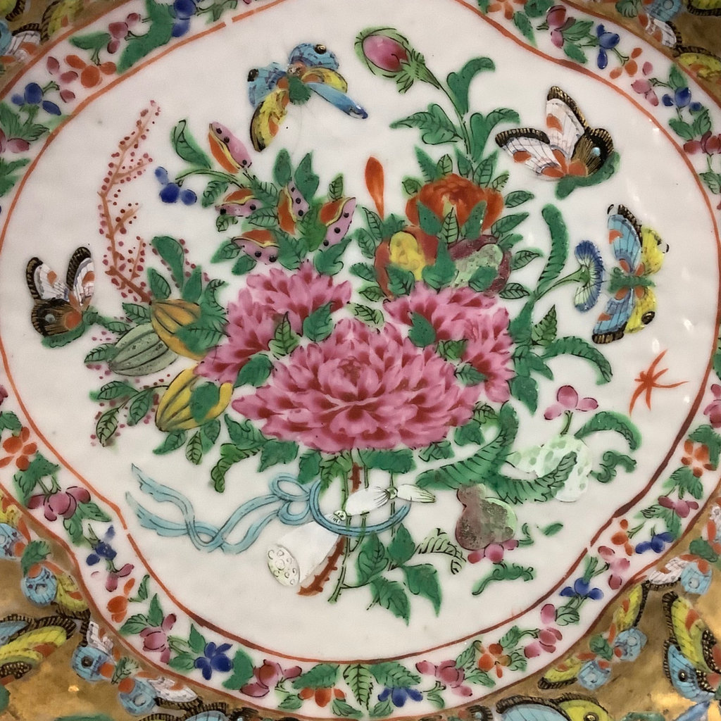 Antique Chinese Dish - image 2 of 5