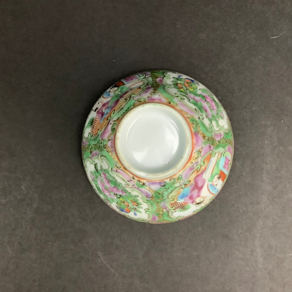 Late 1800s Rose Medallion Dishes - image 12 of 14
