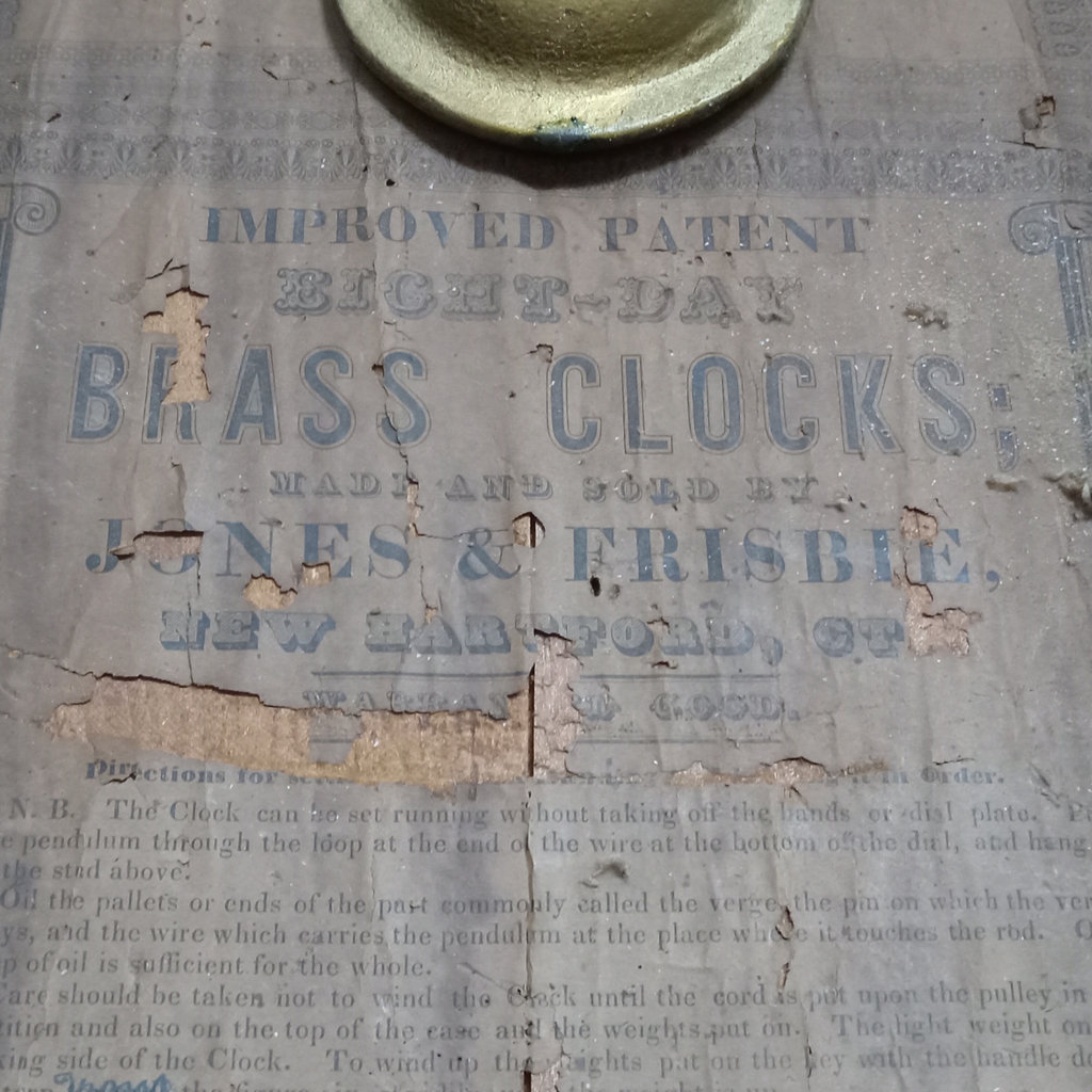 Antique Seth Thomas Eight Day Wall Clock - image 15 of 18