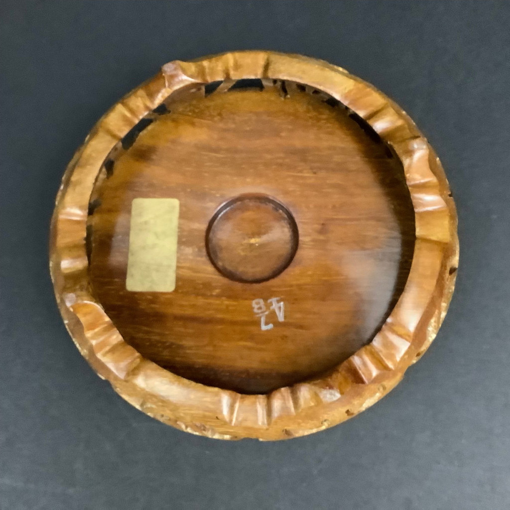 Medium Asian Scalloped Edge Bowl - image 7 of 7