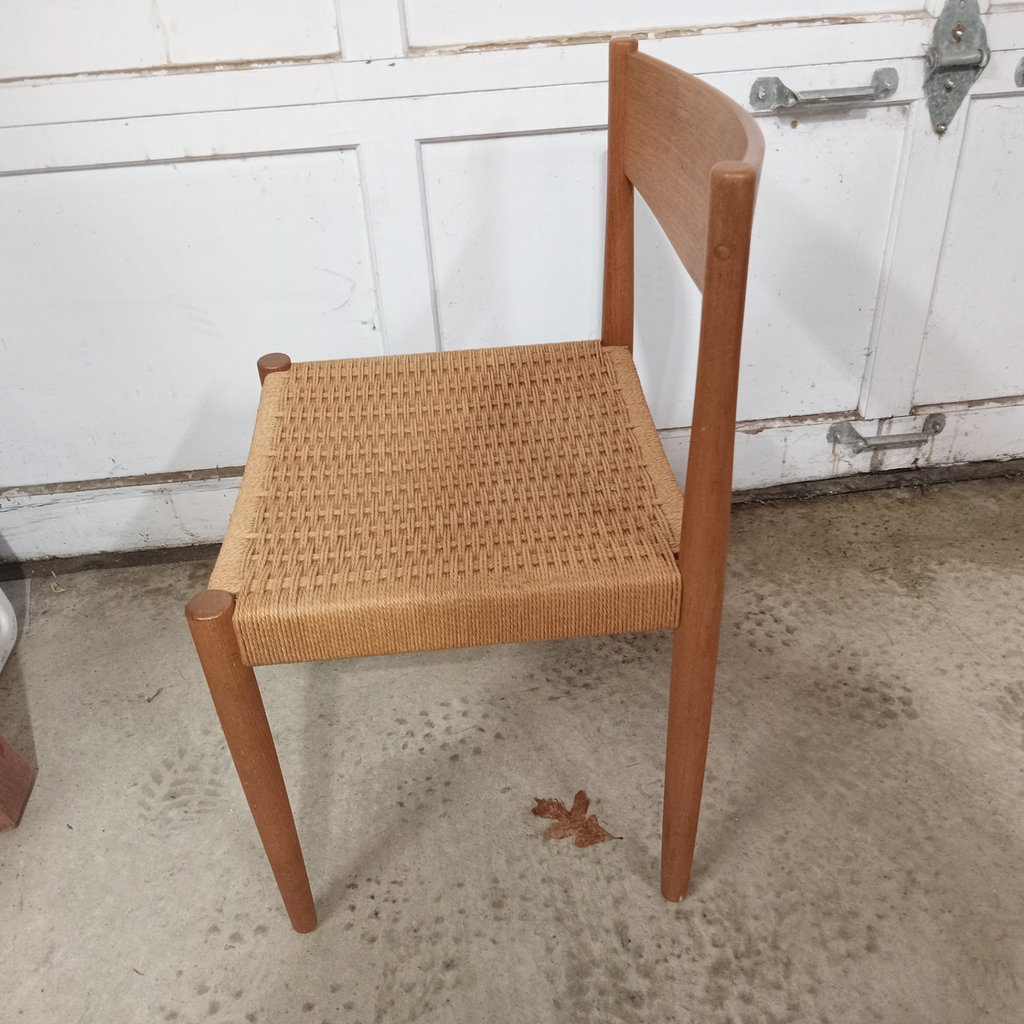 Danish Modern Teak Desk & Chair - image 11 of 13
