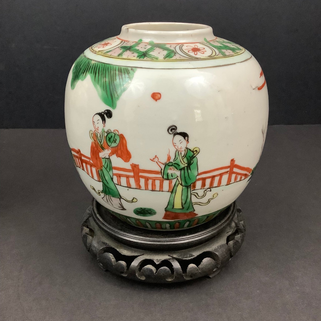 Pair of Small Chinese Ginger Jars - image 6 of 10