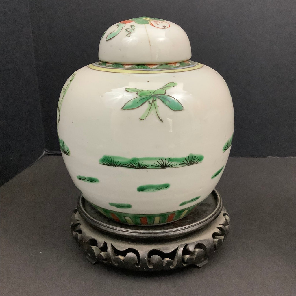 Pair of Small Chinese Ginger Jars - image 2 of 10