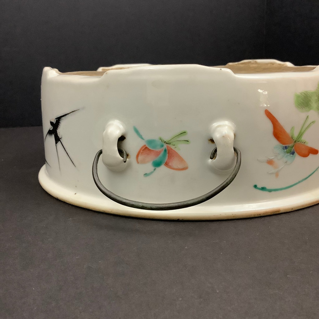 19th Century Chinese Famille Rose Covered Bowl - image 10 of 13