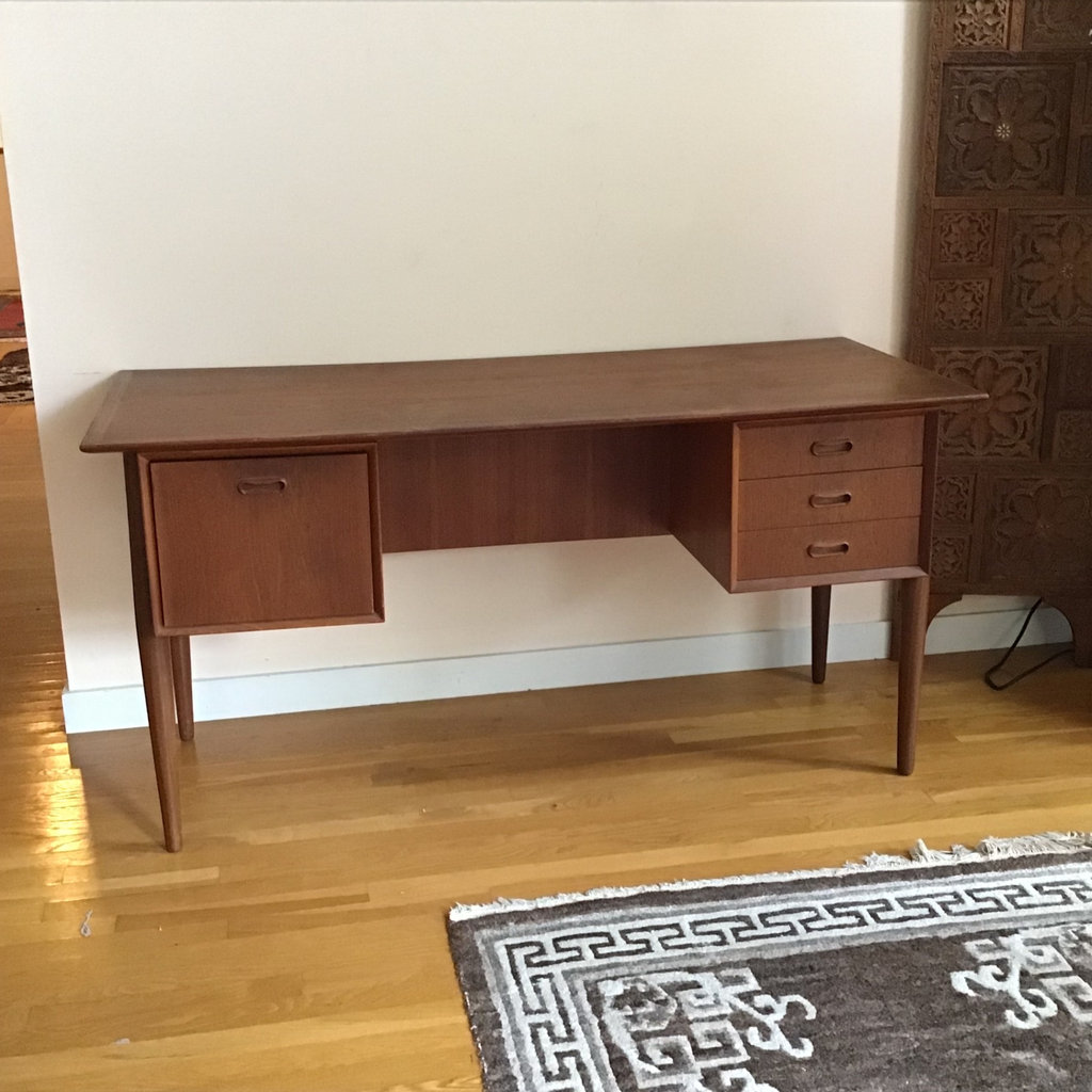 Danish Modern Executive Desk  - image 1 of 10