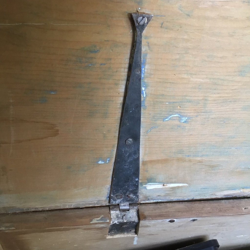 Antique Wooden Chest - image 5 of 6