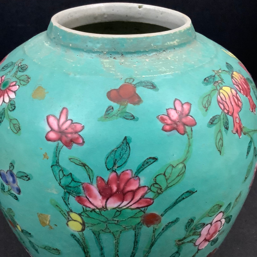Antique Famille Rose Ginger Jar   - image 5 of 7