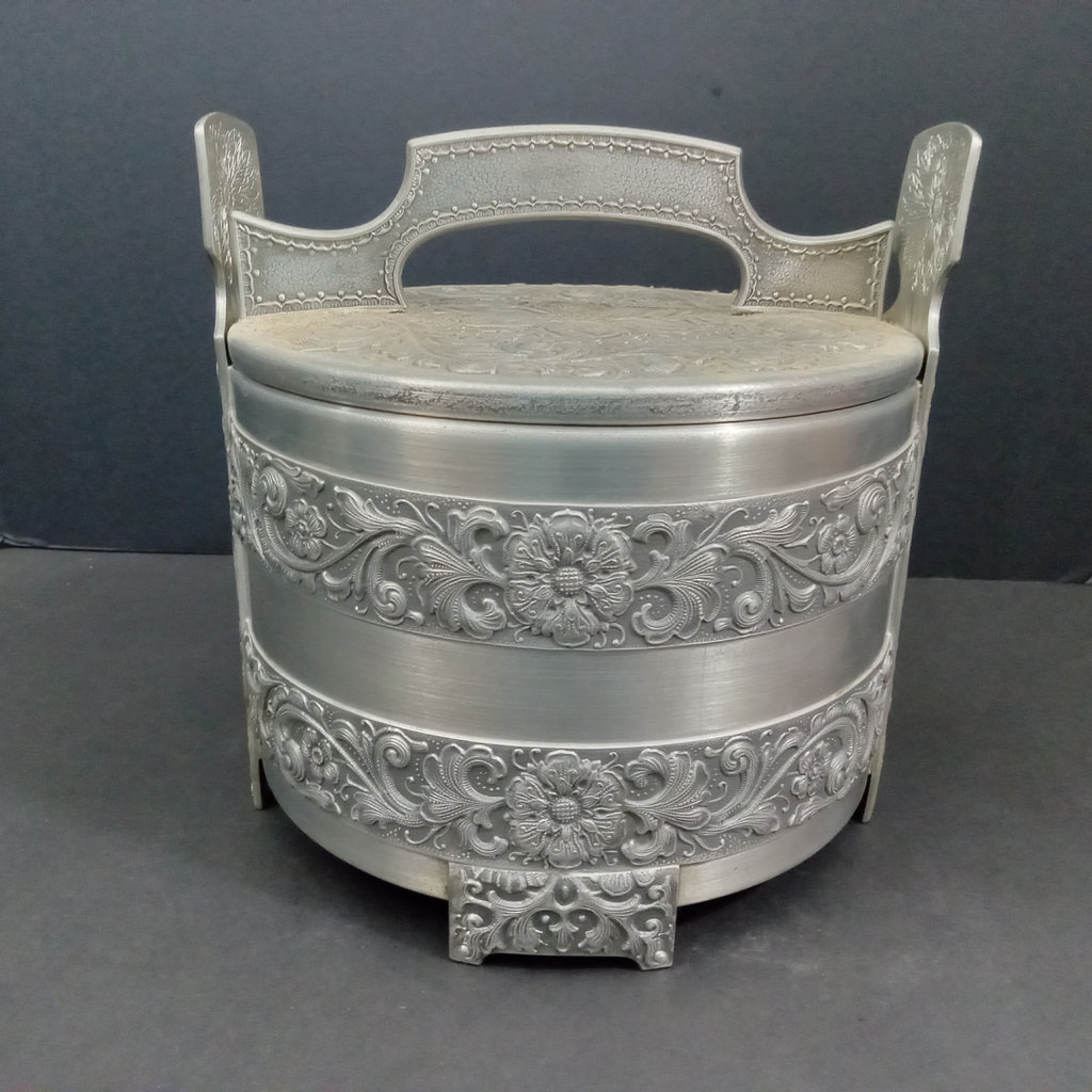 Norwegian EIK Pewter Tine Box - image 1 of 10