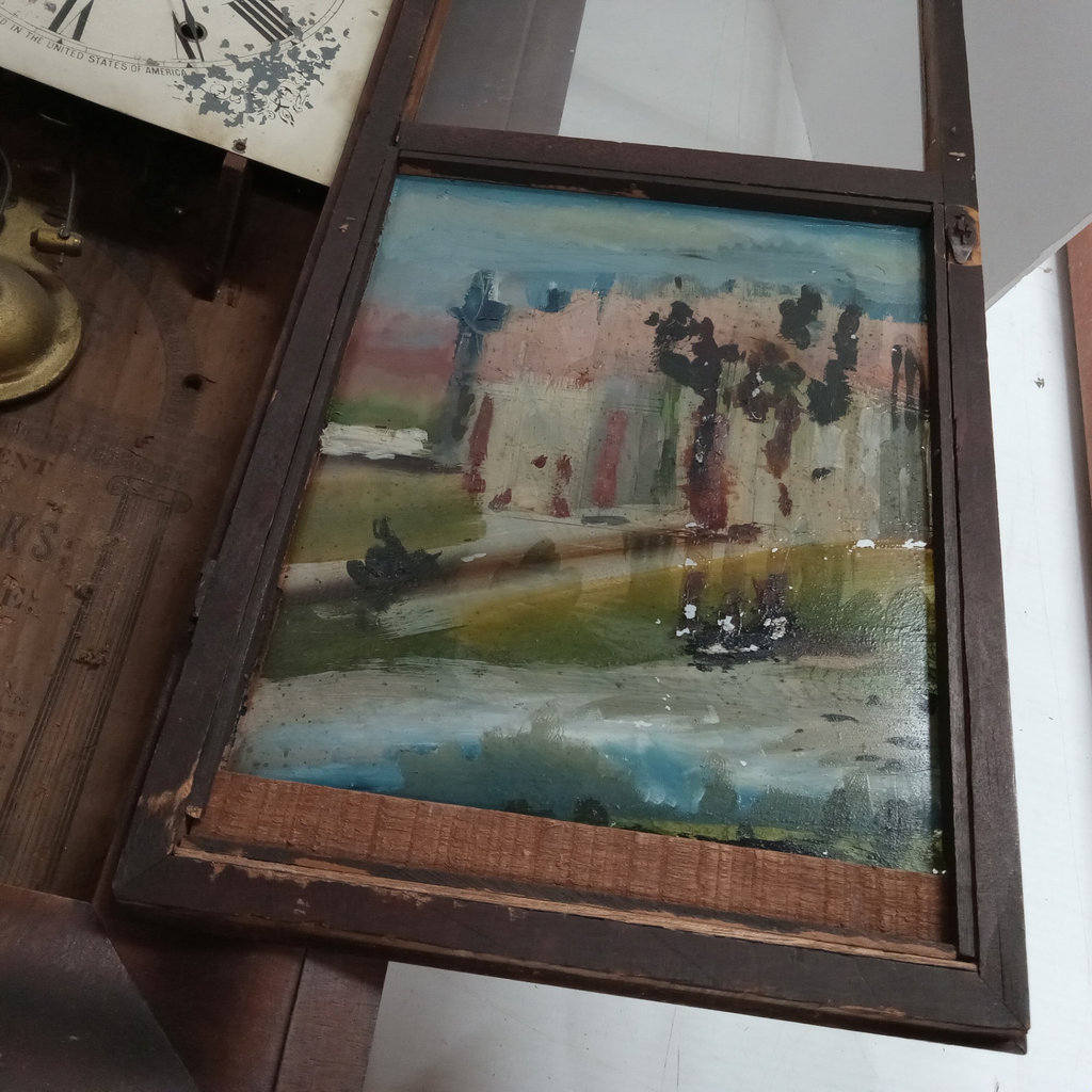 Antique Seth Thomas Eight Day Wall Clock - image 12 of 18