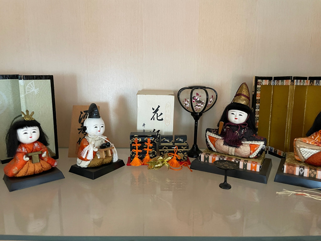 Japanese Kimekomi Doll Tableau - image 3 of 4
