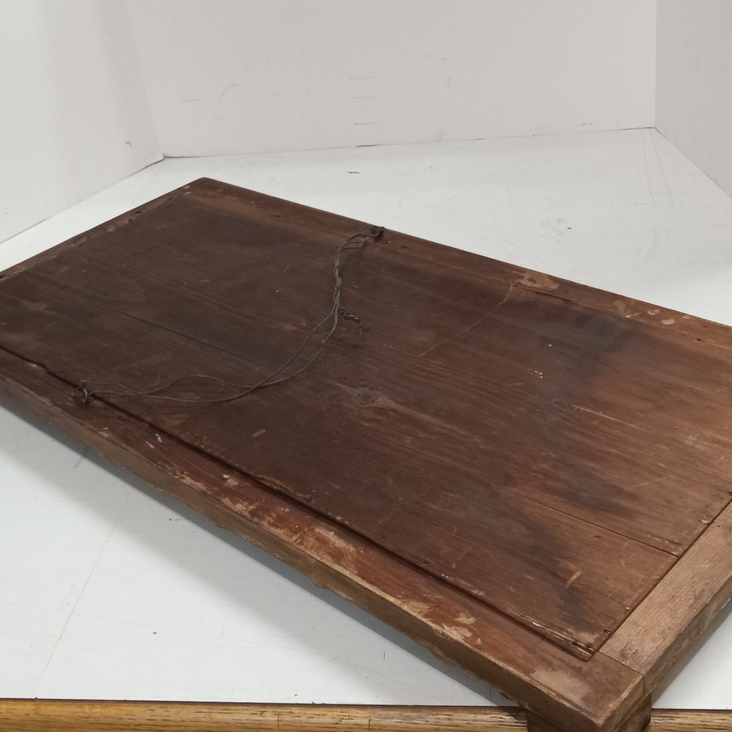 Antique Federal Reverse Painted Mirror - image 11 of 11