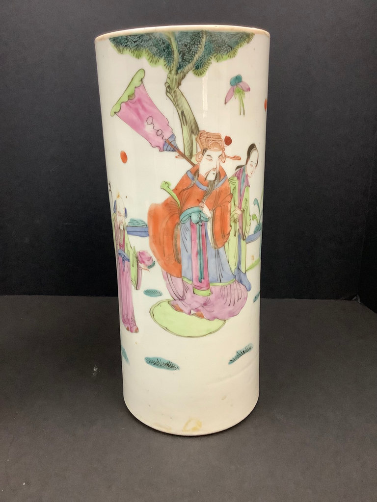 Tall Chinese Vases - image 3 of 10