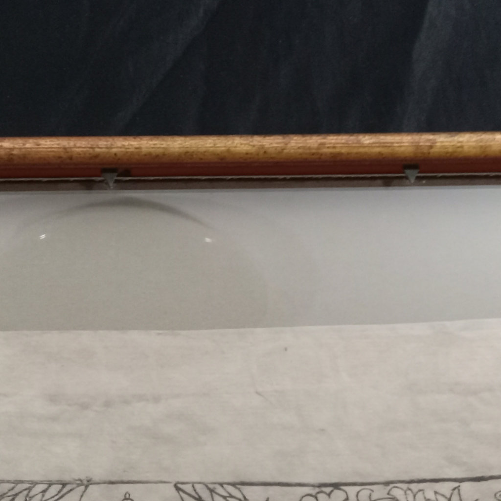 Vintage Framed Buddha with His Assembly Woodcut - image 6 of 10