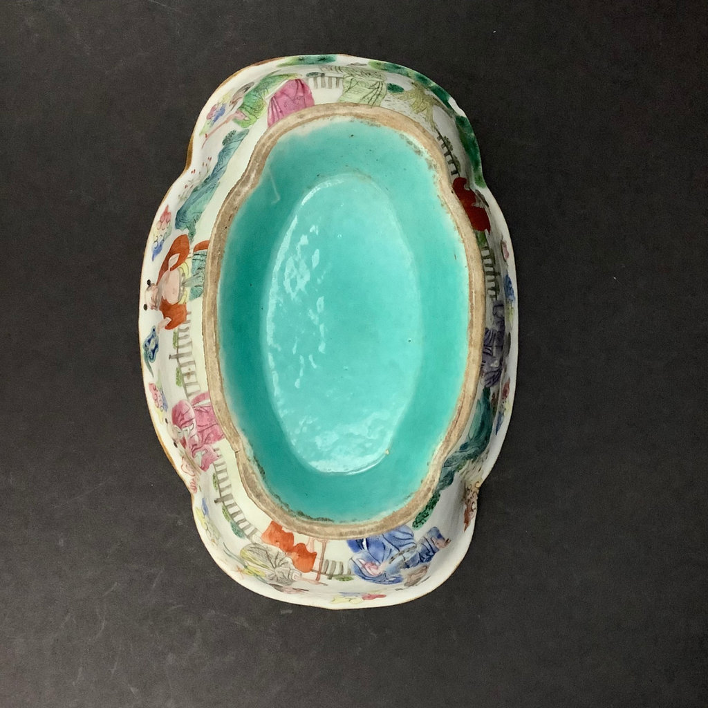 Antique Chinese Turquoise Bowls  - image 5 of 12