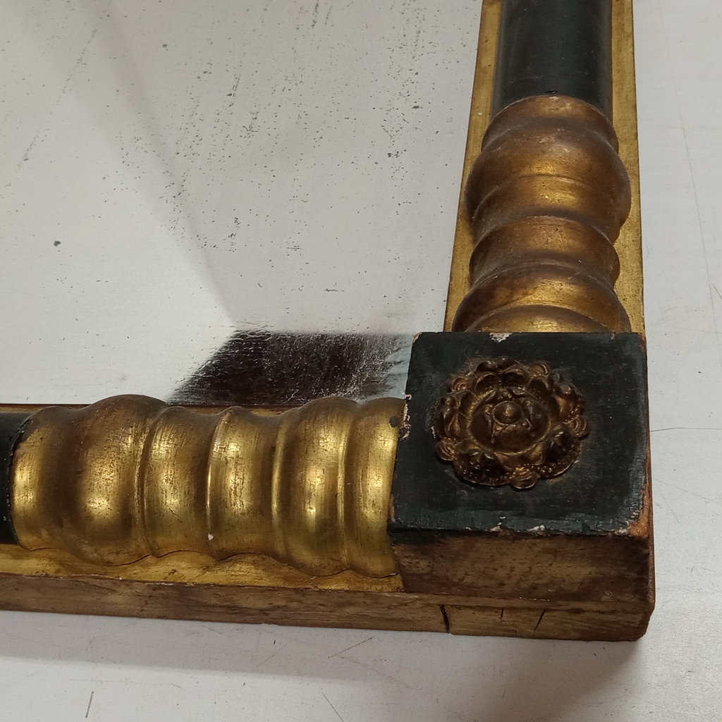 Antique Federal Reverse Painted Mirror - image 7 of 11