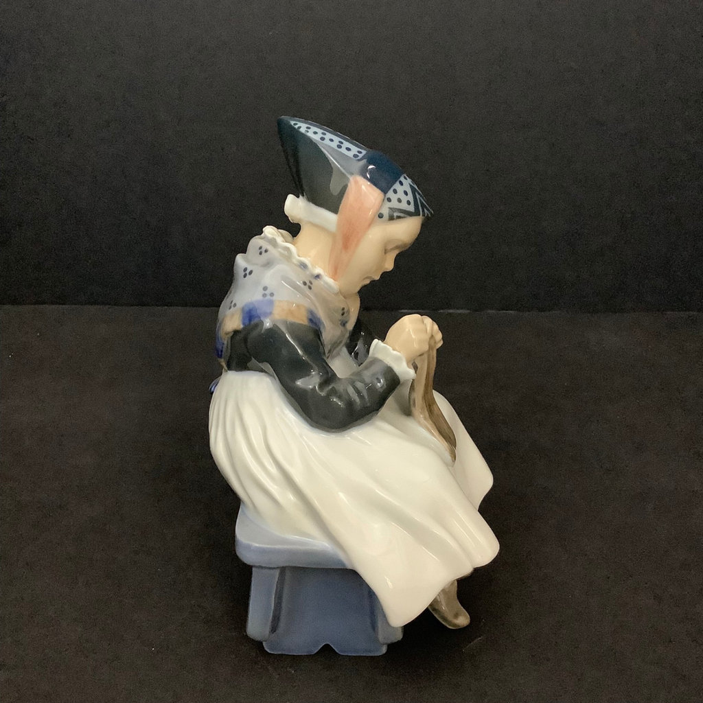 Royal Copenhagen Amager Girl Figurine - image 4 of 5