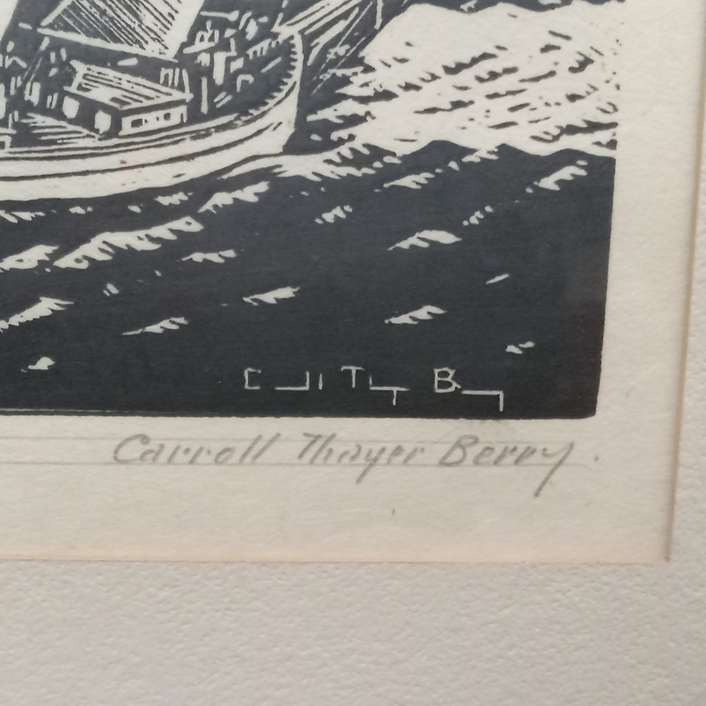 Carrol Thayer Berry Framed Wood Engravngs - image 7 of 15