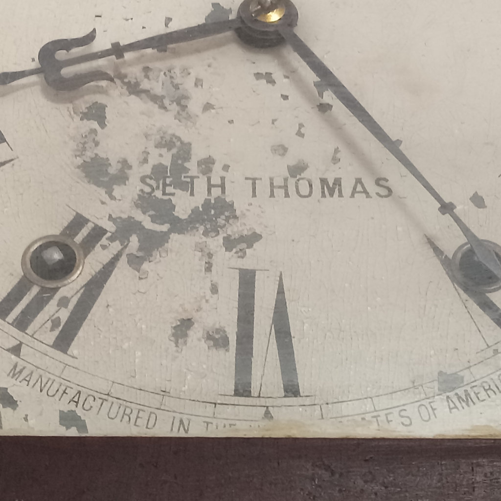 Antique Seth Thomas Eight Day Wall Clock - image 8 of 18