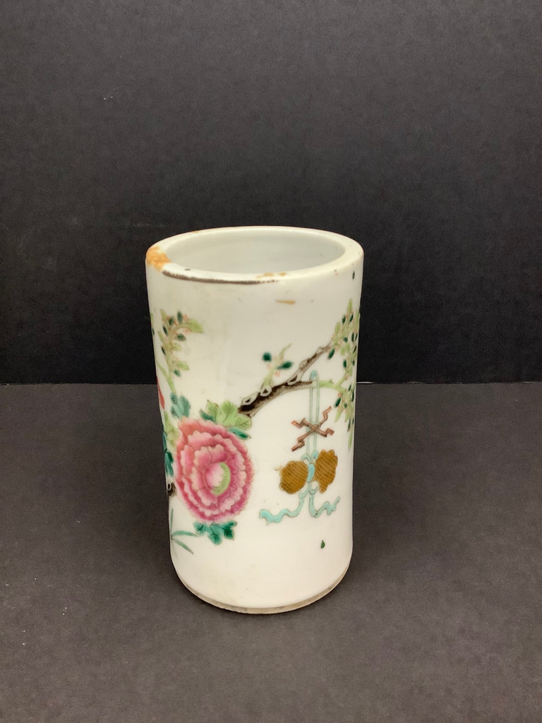 Chinese Brush Pot, Canister, Incense Burner - image 3 of 12