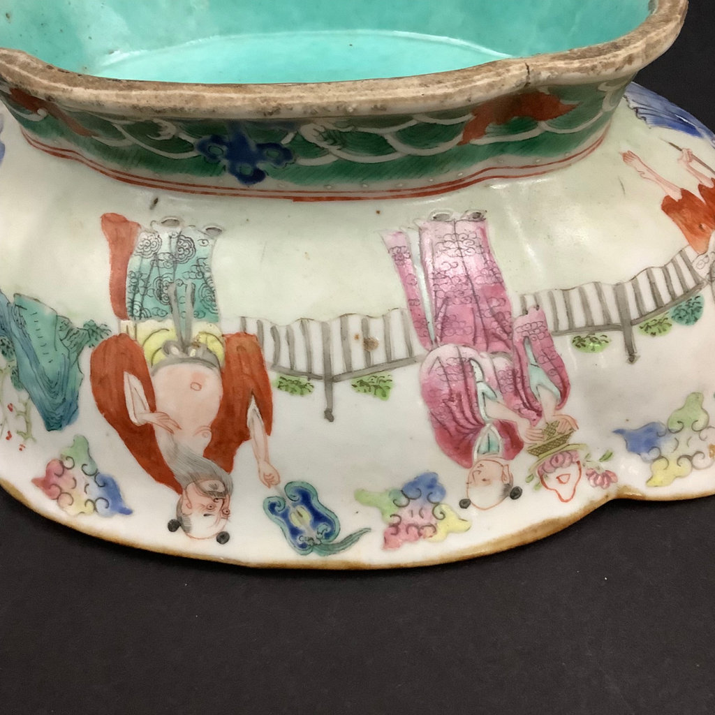 Antique Chinese Turquoise Bowls  - image 6 of 12