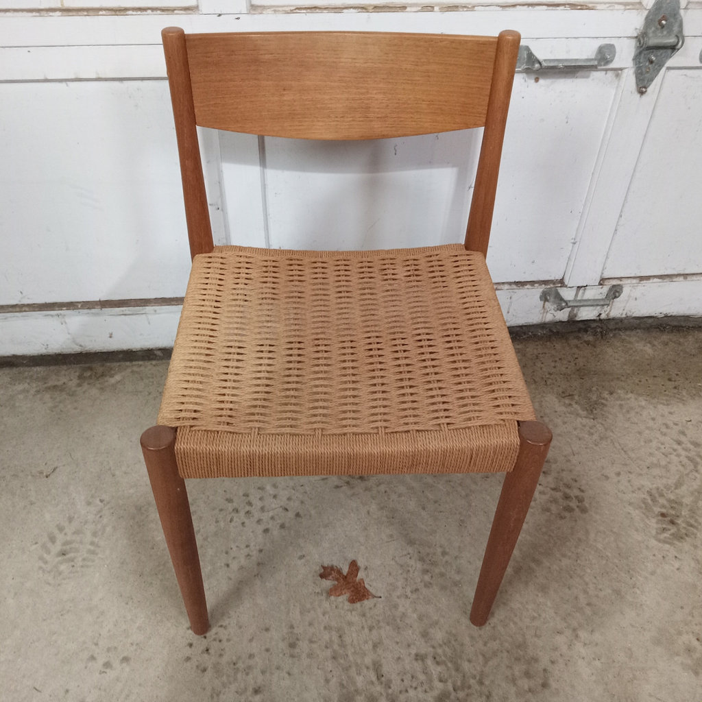 Danish Modern Teak Desk & Chair - image 7 of 13