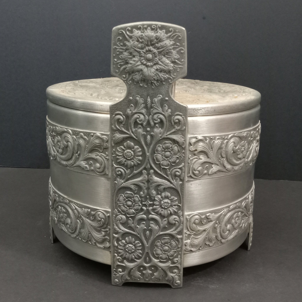 Norwegian EIK Pewter Tine Box - image 2 of 10