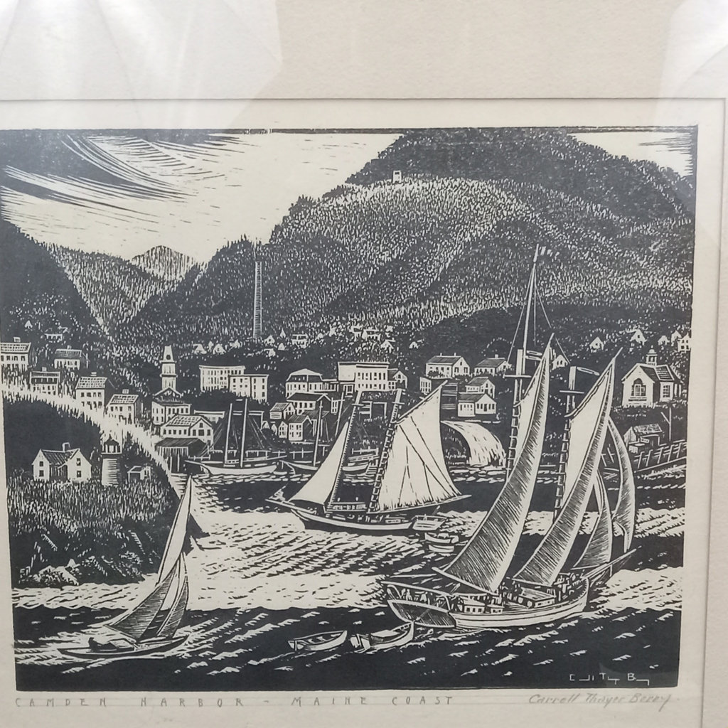 Carrol Thayer Berry Framed Wood Engravngs - image 4 of 15