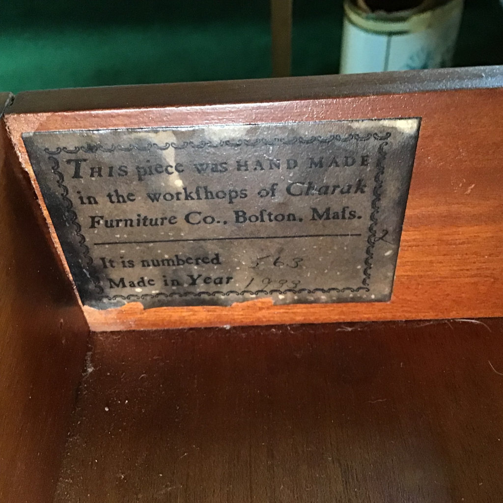 Handmade Petite Charuck Furniture Co. Secretary - image 4 of 10