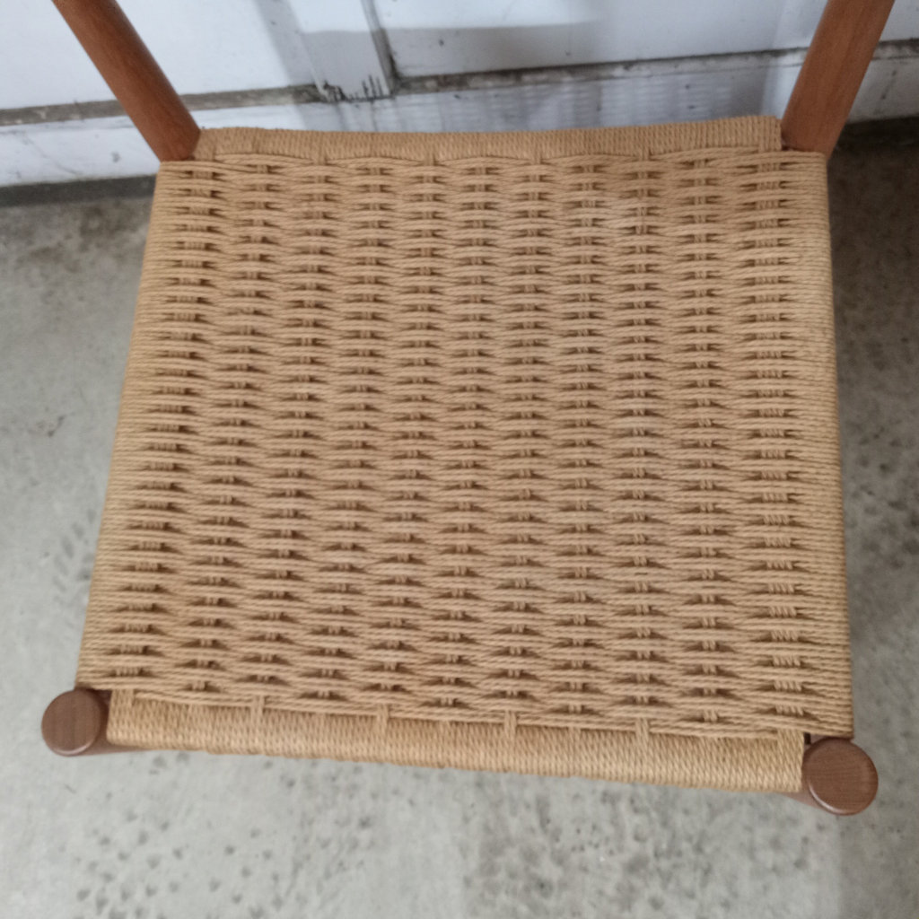 Danish Modern Teak Desk & Chair - image 10 of 13