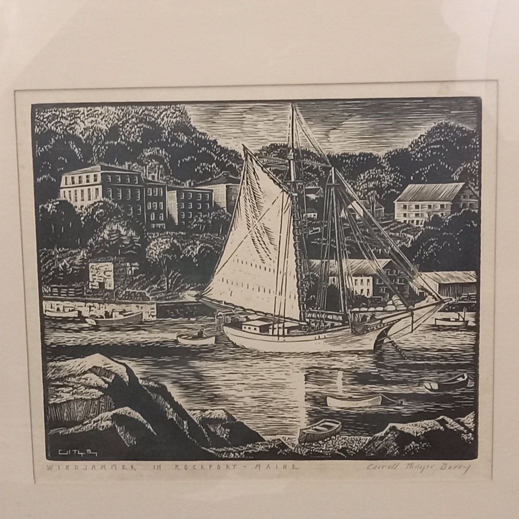 Carrol Thayer Berry Framed Wood Engravngs - image 10 of 15
