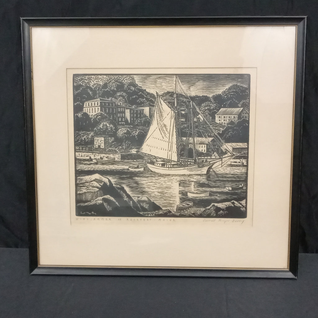 Carrol Thayer Berry Framed Wood Engravngs - image 9 of 15