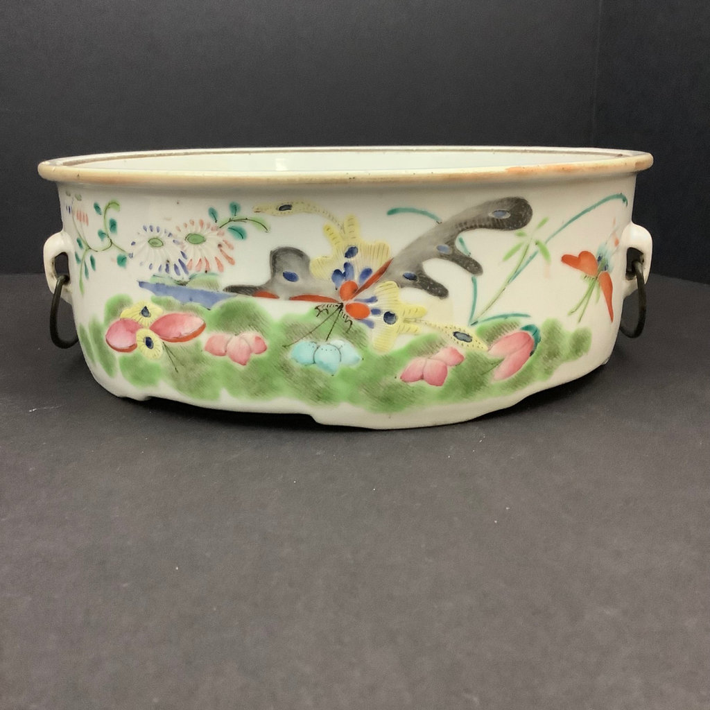 19th Century Chinese Famille Rose Covered Bowl - image 12 of 13