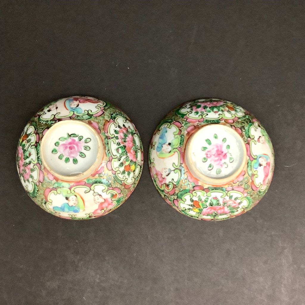 Late 1800s Rose Medallion Dishes - image 10 of 14