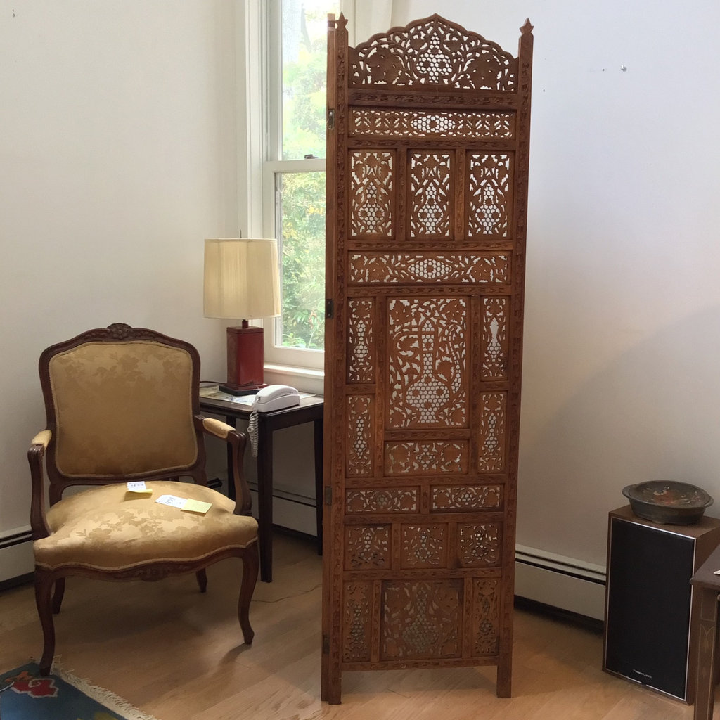 Wooden Carved Moroccan Screen  - image 3 of 9