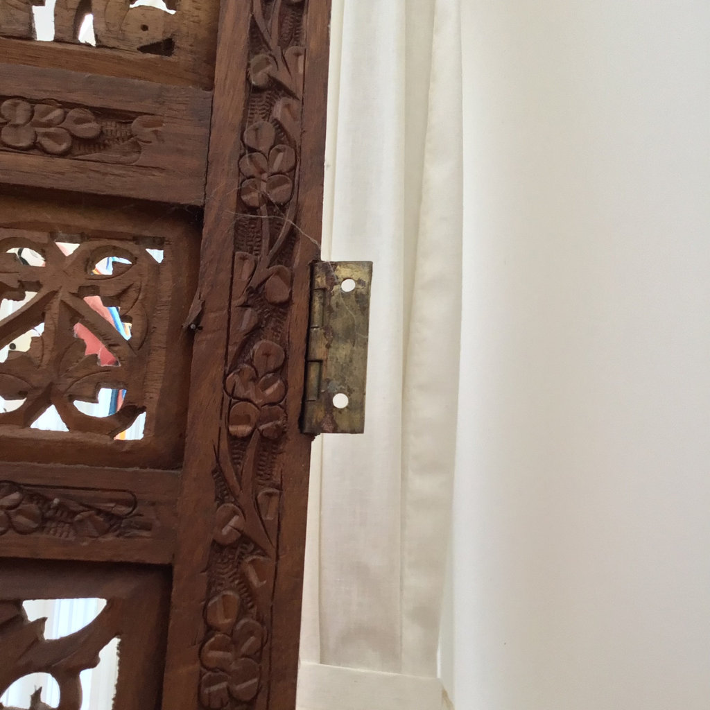 Wooden Carved Moroccan Screen  - image 9 of 9
