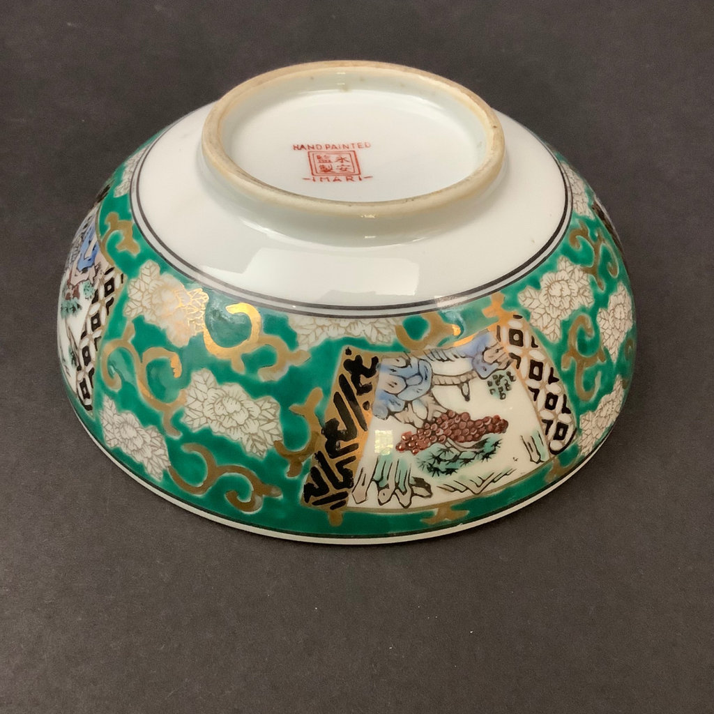Small Imari Bowl and Asian Plate - image 4 of 9