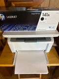 HP LaserJet Printer with HP 141A Black Toner Cartridge - thumbnail 1 of 2